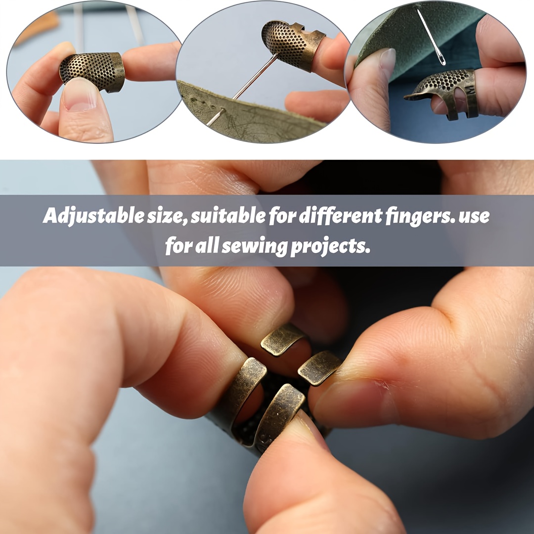 Sewing Thimbles, Adjustable Me - đánh giá và giá Sewing Thimble Metal