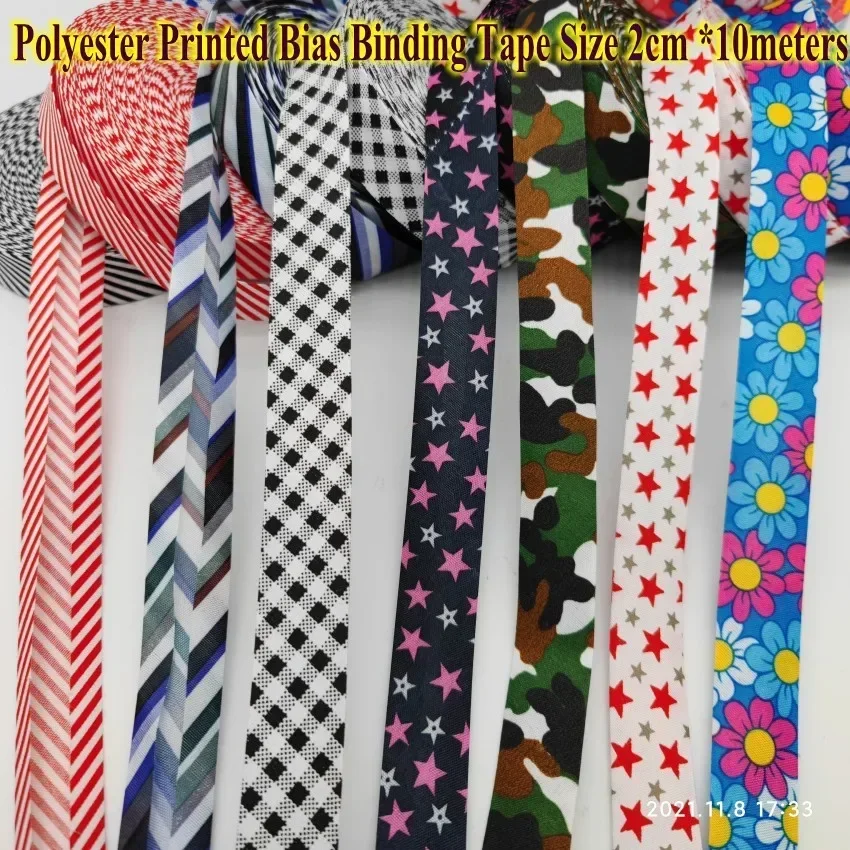 Polyester Checks Stars Stripes - đánh giá và giá Binding Tape Bias