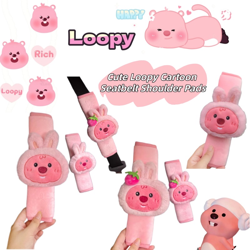 Cartoon cute little beaver Loo - đánh giá và giá Shoulder Pad Set In