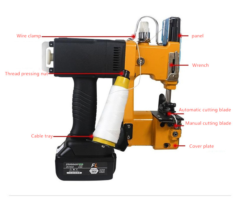 Woven Bag Sealing Machine,890D - đánh giá và giá Sewing Machine In Textile Industry