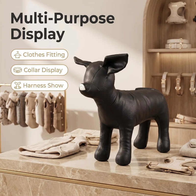 Leather Dog Mannequin Display  - đánh giá và giá Dress Form Mannequin