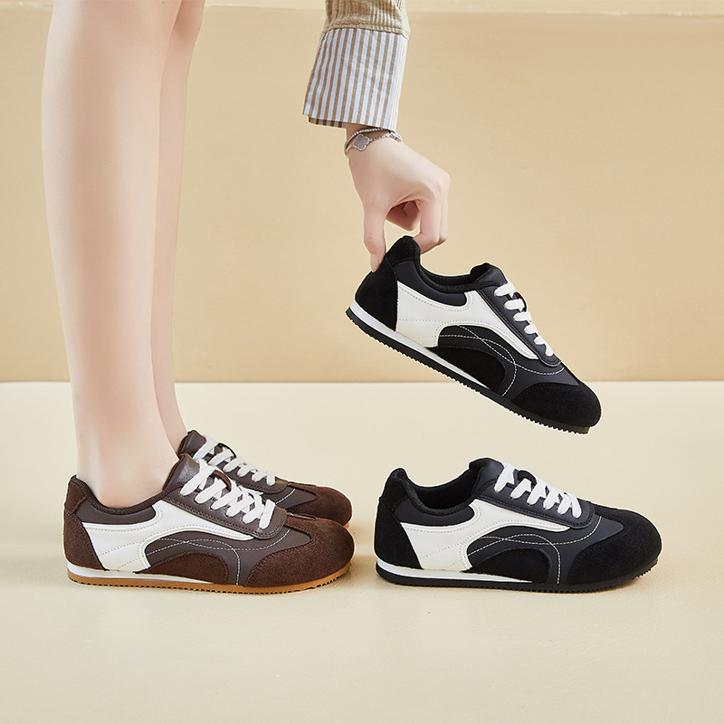 Women's leather sports shoes,  - đánh giá và giá Sewing Cotton