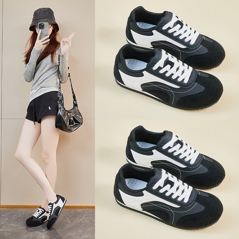 Women's leather sports shoes,  - đánh giá và giá Sewing Cotton