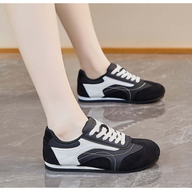 Women's leather sports shoes,  - đánh giá và giá Sewing Cotton