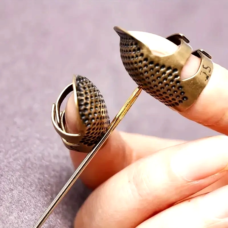 Adjustable Vintage Sewing Thim - đánh giá và giá Sewing Thimble Metal