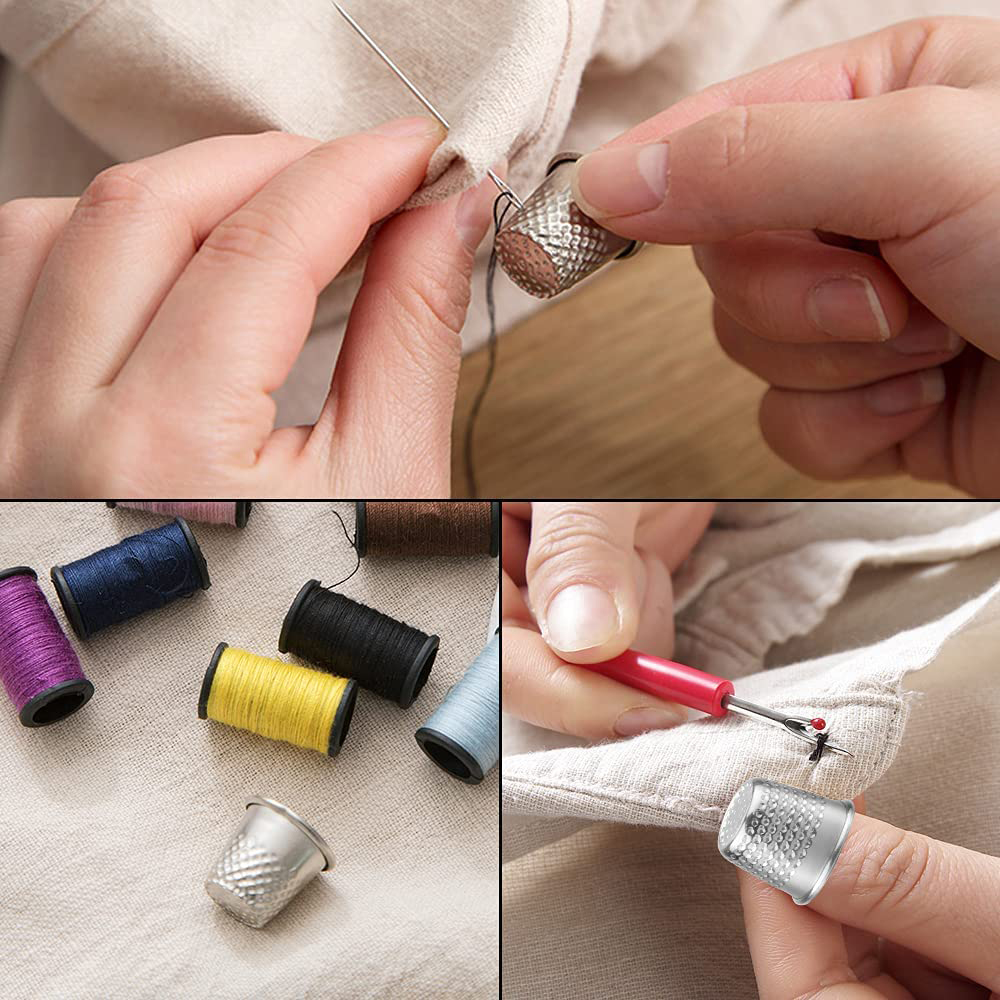 10/30 Chiếc Kim Loại May Đầu K - đánh giá và giá Sewing Thimble Metal