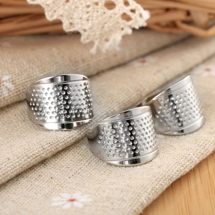 3 Kim Loại Ngón Tay Thimbles M - đánh giá và giá Sewing Thimble Metal