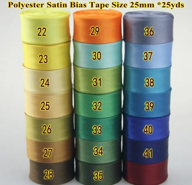 Polyester Satin Thiên Vị Băng  - đánh giá và giá Binding Tape Bias