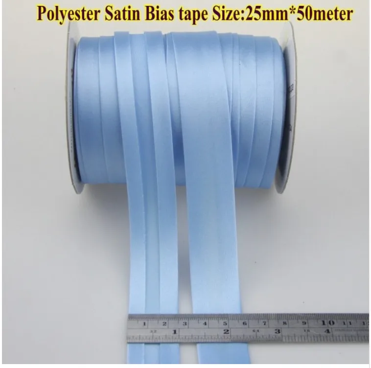Polyester Satin Thiên Vị Băng  - đánh giá và giá Binding Tape Bias
