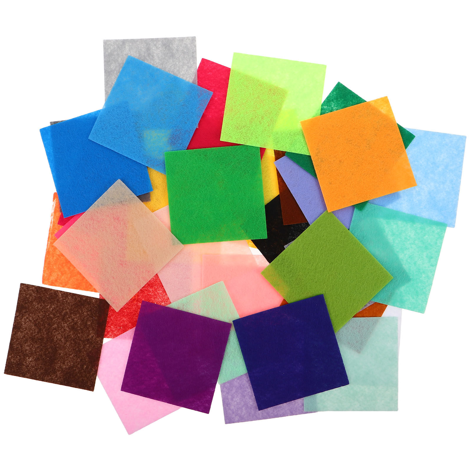 120Pcs Craft Felt Squares 10x1 - đánh giá và giá Sewing Textile Art