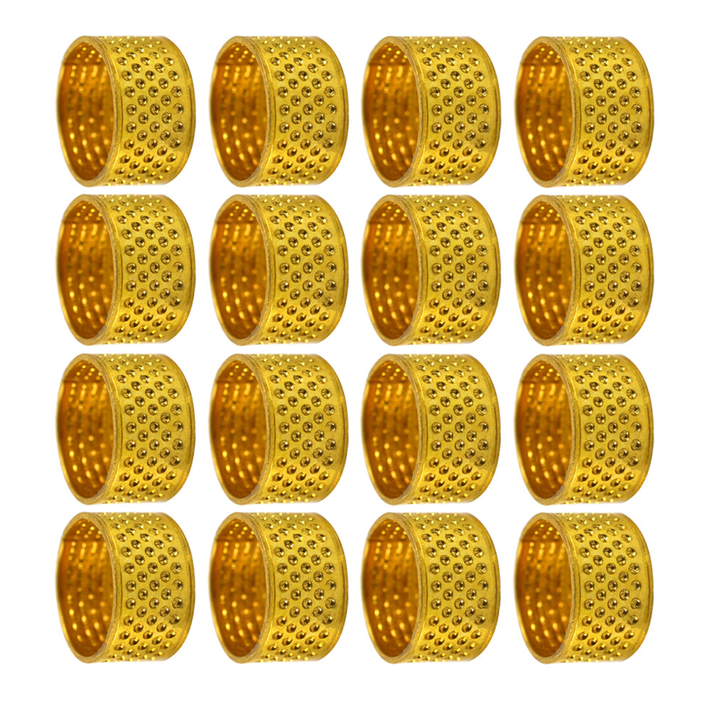 100pcs Metal Thimble Ring Adju - đánh giá và giá Sewing Thimble Metal