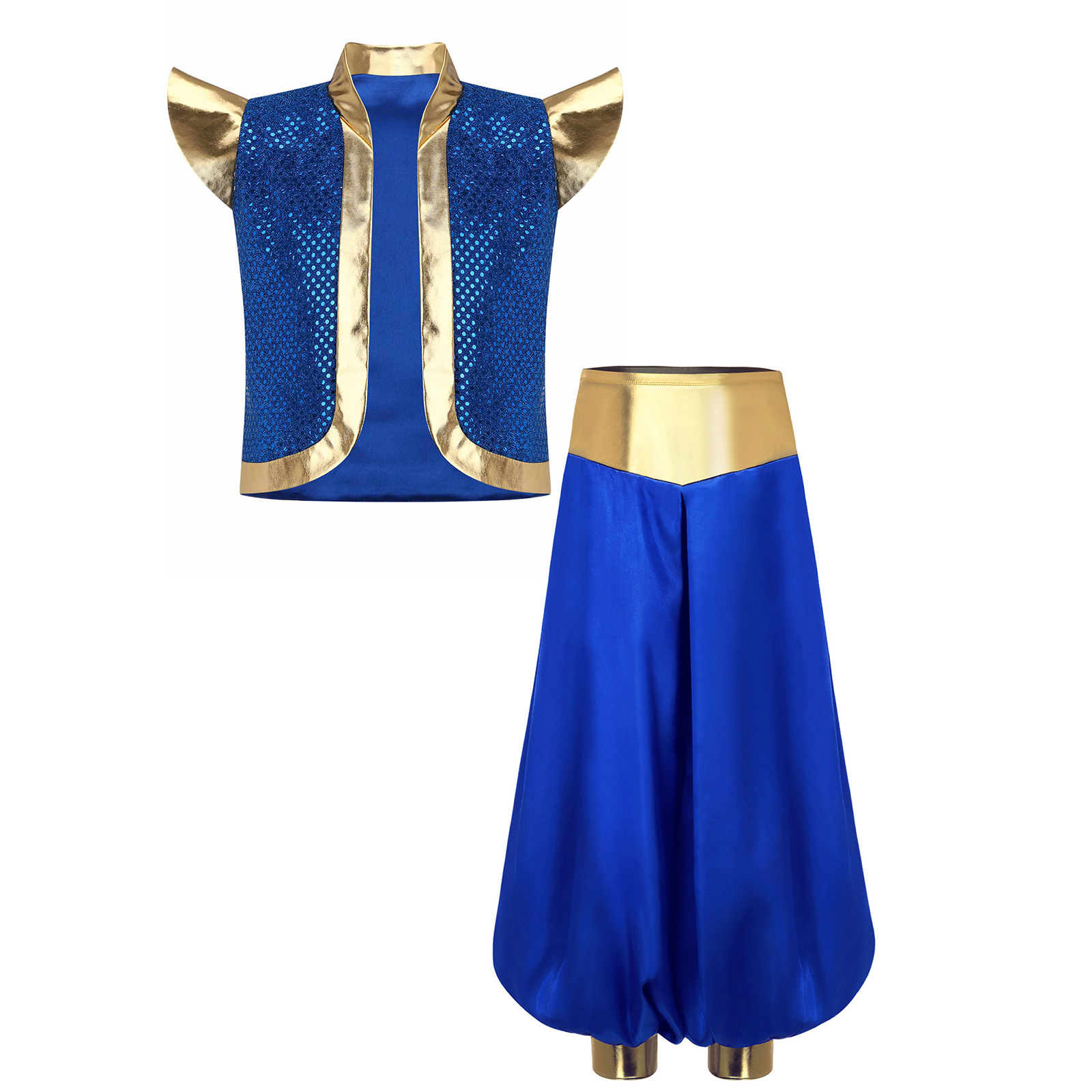 Boys Arabian Cosplay Costumes  - đánh giá và giá Shoulder Pad Set In