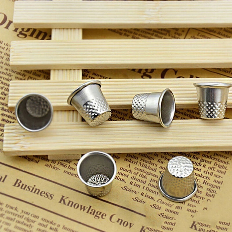 10Pcs Metal Aluminum Top Needl - đánh giá và giá Sewing Thimble Metal