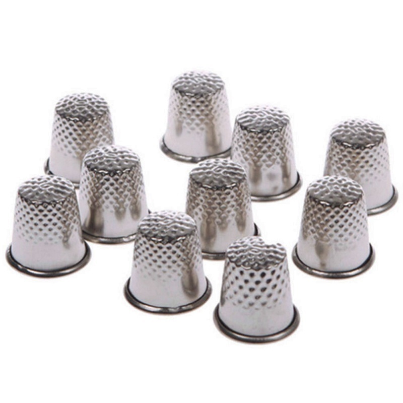10Pcs Metal Aluminum Top Needl - đánh giá và giá Sewing Thimble Metal