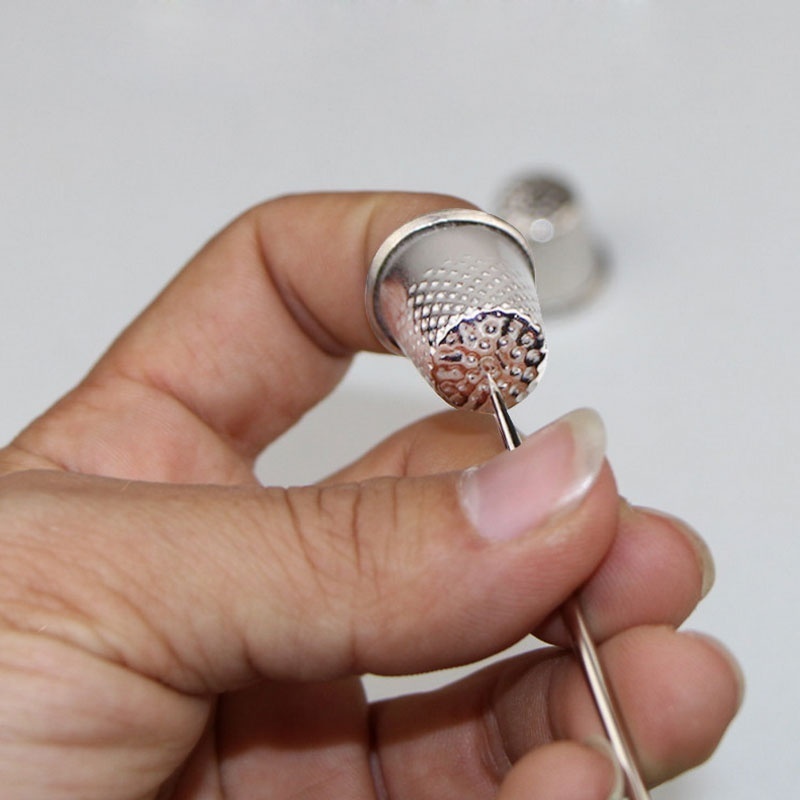 10Pcs Metal Aluminum Top Needl - đánh giá và giá Sewing Thimble Metal