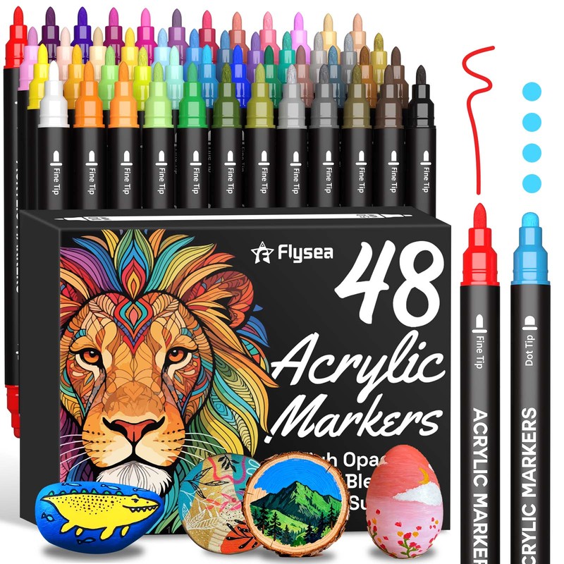 24/36/48 Colors Dual Tip Acryl - đánh giá và giá Copic Marker Classic