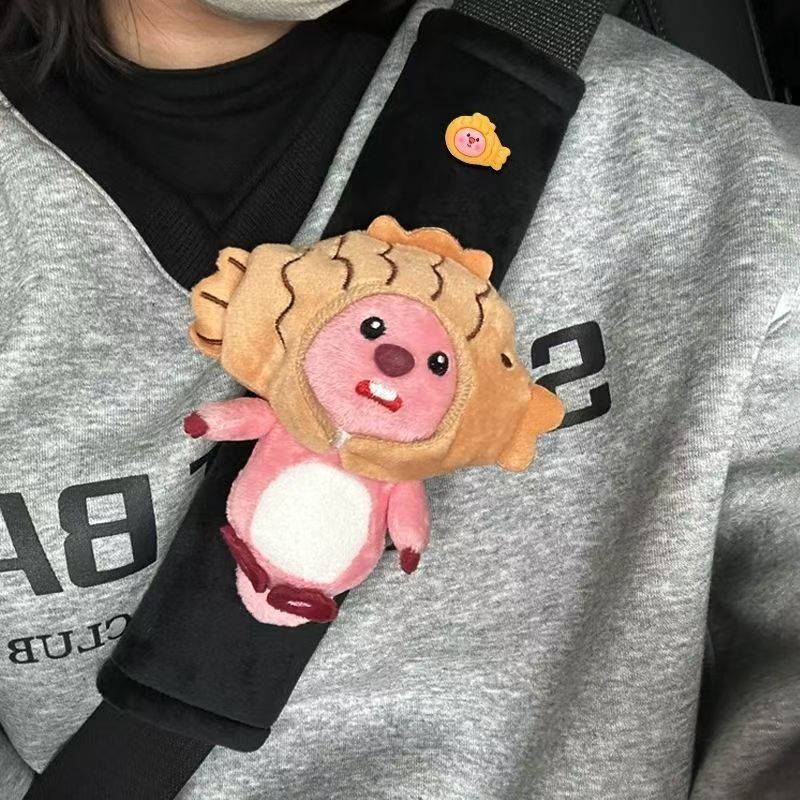 Car Seat Belt Decoration Plush - đánh giá và giá Shoulder Pad Set In