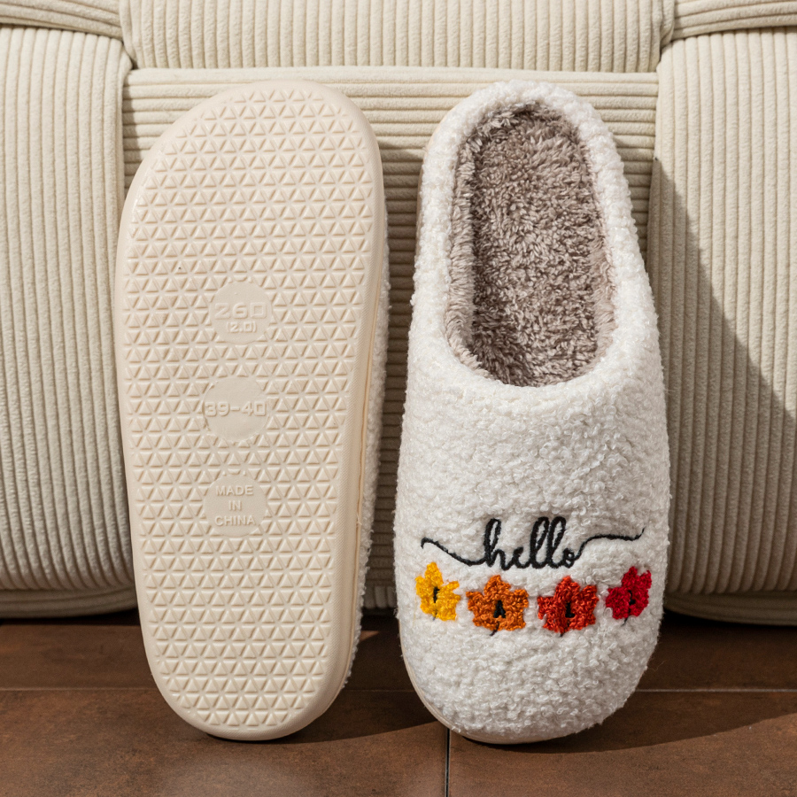 Winter Women's Slippers Indoor - đánh giá và giá Sewing Cotton