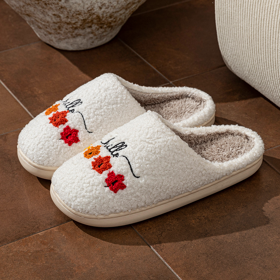 Winter Women's Slippers Indoor - đánh giá và giá Sewing Cotton
