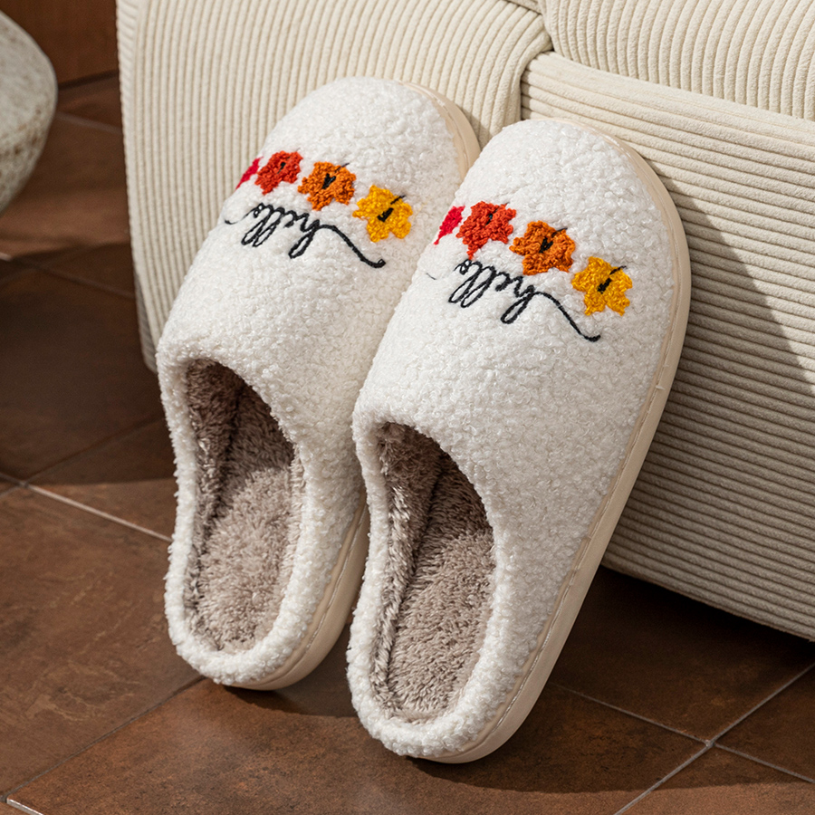 Winter Women's Slippers Indoor - đánh giá và giá Sewing Cotton